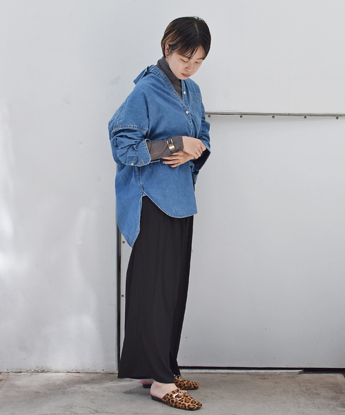 「Au BANNISTER」 フラットサンダル M チョコ レディース_画像3