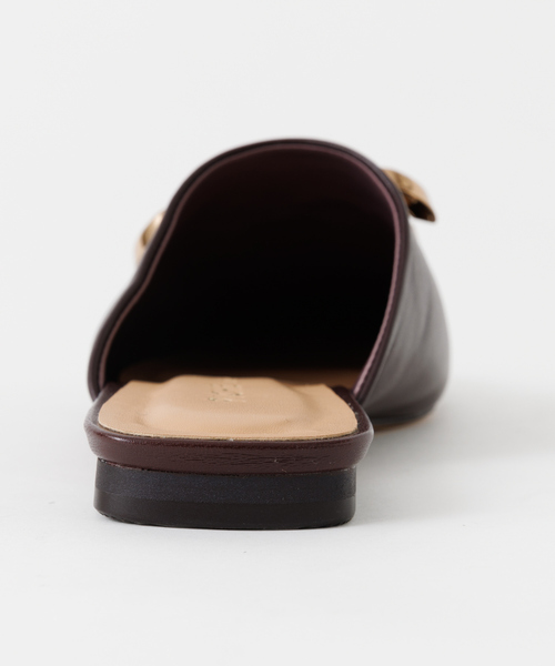 「Au BANNISTER」 フラットサンダル M チョコ レディース_画像9