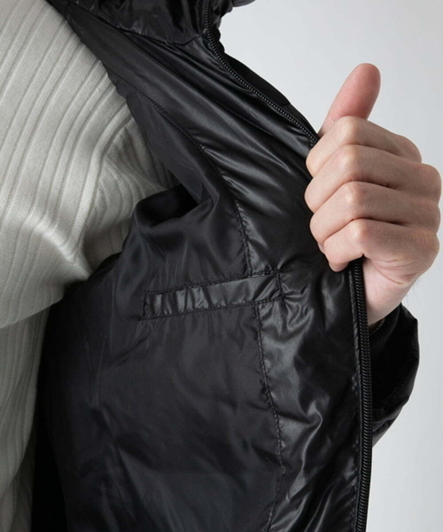 MK MICHEL KLEIN HOMME ダウンジャケット ダウン 「中綿ブルゾン」フー