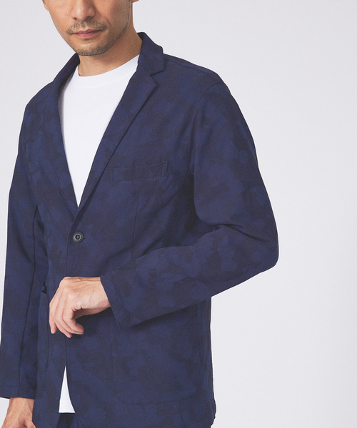 「ABAHOUSE GRAY」 テーラードジャケット 50 ブラック メンズ_画像7