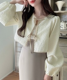 「Meiru」 長袖ブラウス LARGE クリーム レディースの画像7