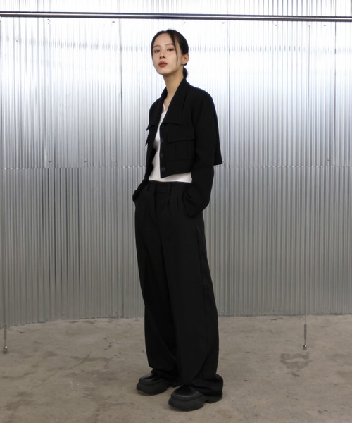 「FOLLOWIN」 ジャケット FREE ブラック レディース_画像2