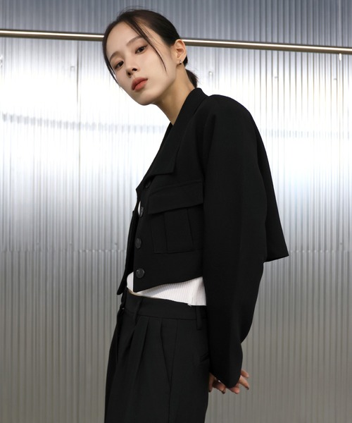 「FOLLOWIN」 ジャケット FREE ブラック レディース_画像5