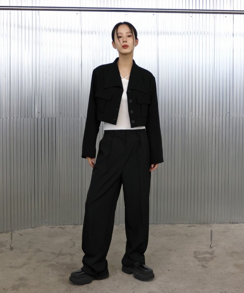 「FOLLOWIN」 ジャケット FREE ブラック レディース_画像6