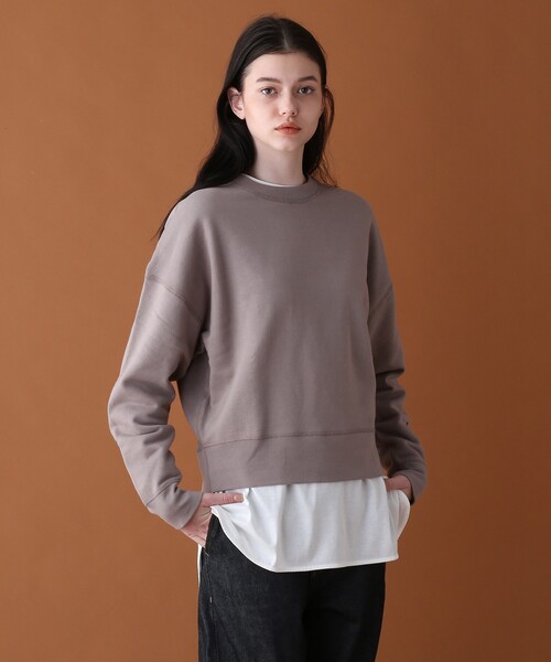 「DRESSTERIOR」 スウェットカットソー 38 ピンク レディース_画像7