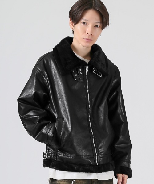 LUXSTYLE（ラグスタイル） ミリタリージャケット モッズコート PU