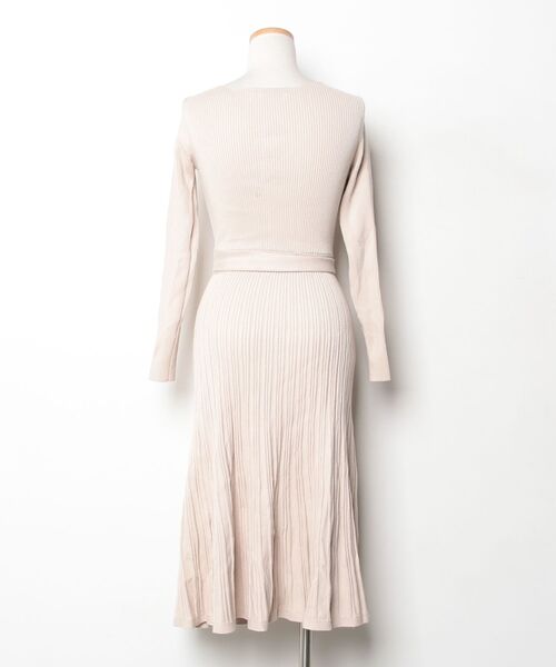 「MERCURYDUO」 ニットワンピース FREE ベージュ レディース_画像2
