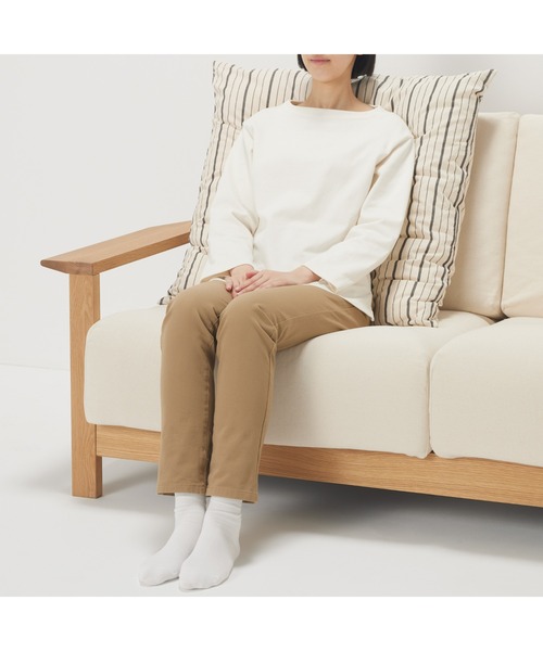 無印良品（MUJI） クッション クッションカバー 綿洗いざらし大判