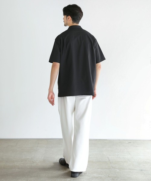 「SPU」 半袖シャツ S ブラック メンズ_画像8