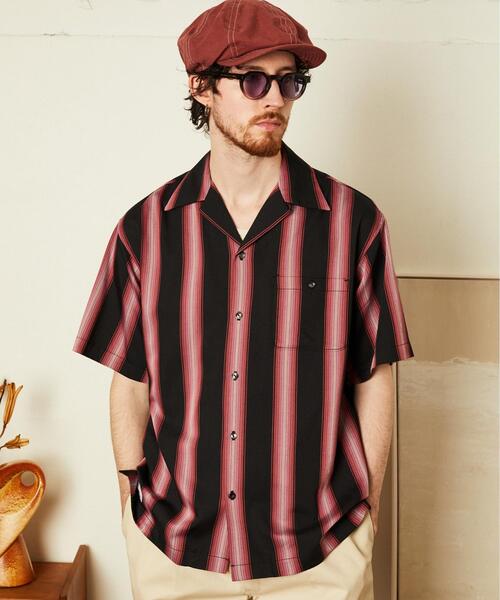 Schott N.Y.C（ショット） シャツ Schott/ショット/STRIPE SS SHIRT