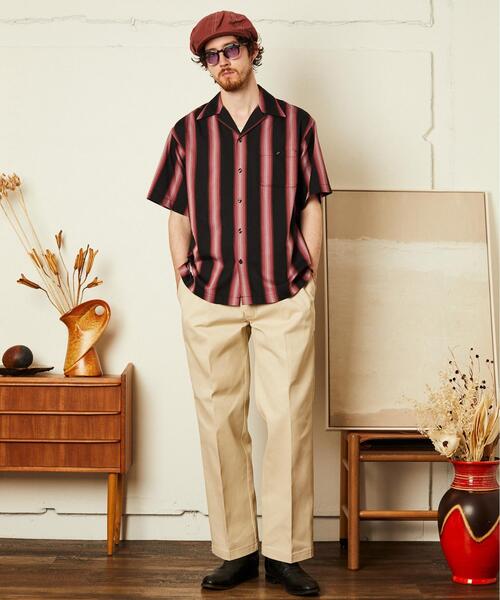 Schott N.Y.C（ショット） シャツ Schott/ショット/STRIPE SS SHIRT