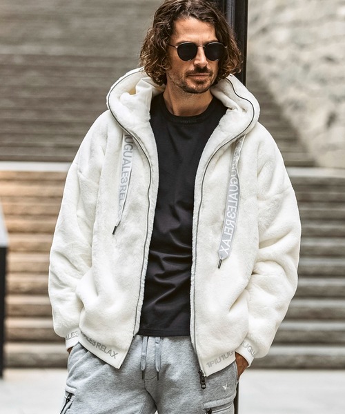 1PIU1UGUALE3 RELAX 「1PIU1UGUALE3 RELAX 」 ジップアップパーカー S