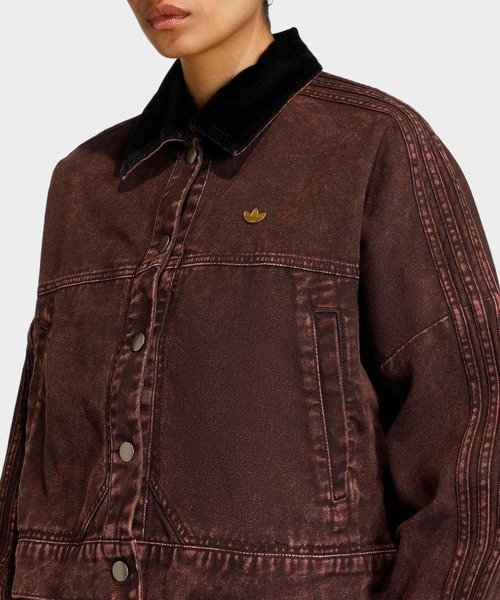 adidas（アディダス） コート アウター キャンバス トラックトップ