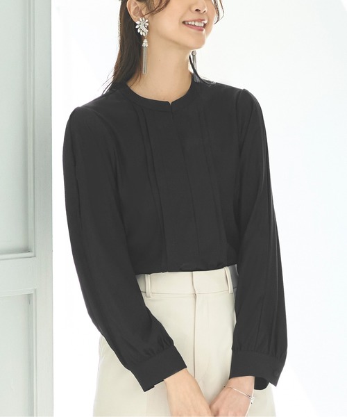 「RUIRUE BOUTIQUE」 長袖ブラウス LL ベージュ レディース_画像3