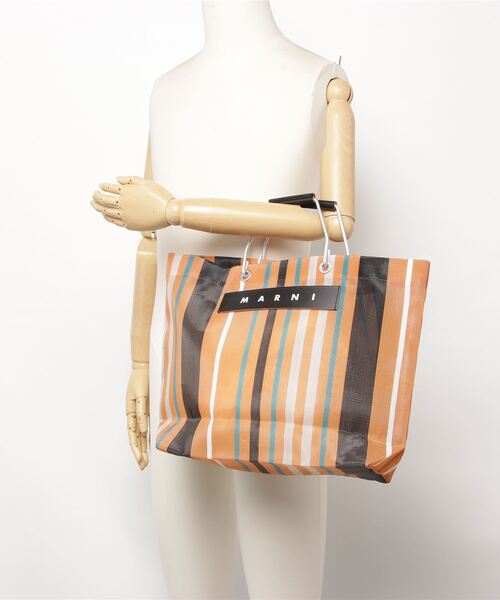 「MARNI MARKET」 ハンドバッグ FREE ベージュ レディースの画像