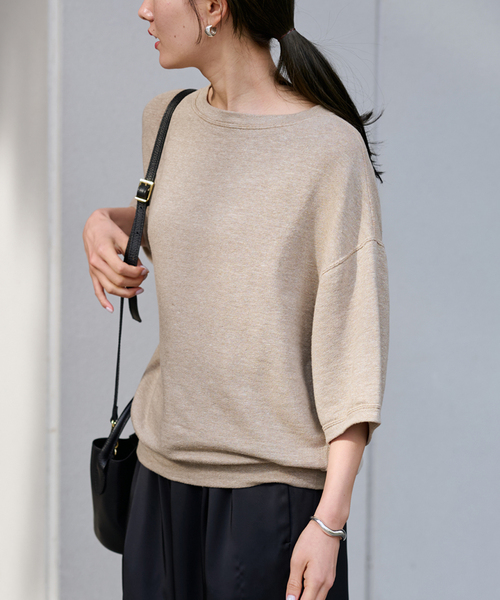 FRAMeWORK（フレームワーク） tシャツ 「WEB先行 / 追加」LINEN TERRY