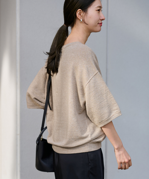 FRAMeWORK（フレームワーク） tシャツ 「WEB先行 / 追加」LINEN TERRY