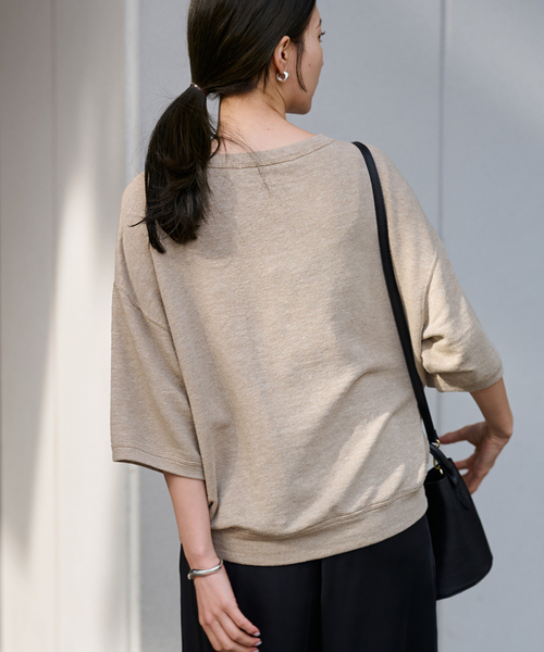 FRAMeWORK（フレームワーク） tシャツ 「WEB先行 / 追加」LINEN TERRY