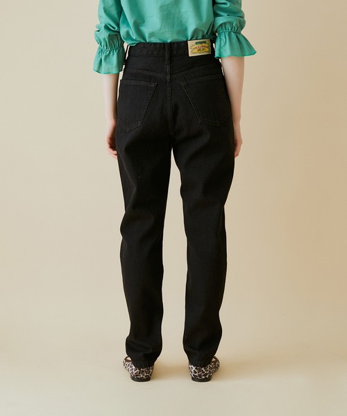 「PICCADILLY」 デニムパンツ S ネイビー レディース_画像3