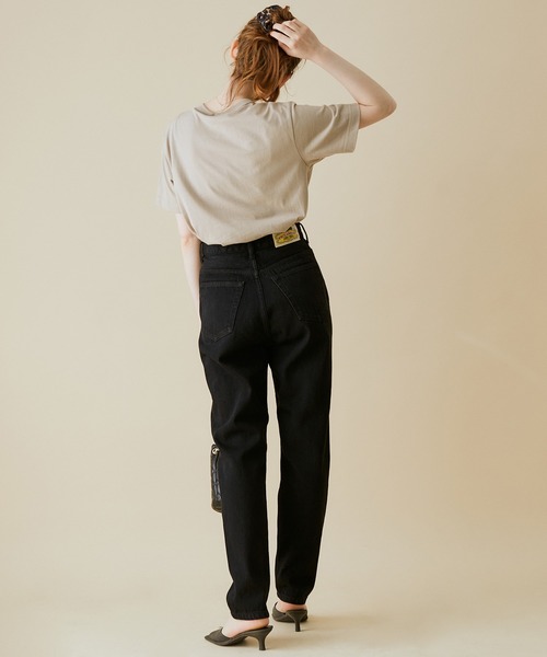 「PICCADILLY」 デニムパンツ S ネイビー レディース_画像6