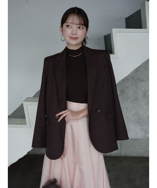 「anuans」 フレアスカート SMALL アイボリー レディース_画像4