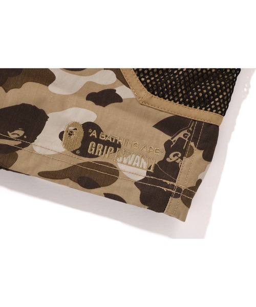 「A BATHING APE」 ショートパンツ「GRIP SWANYコラボ」 X-LARGE ベージュ メンズの画像