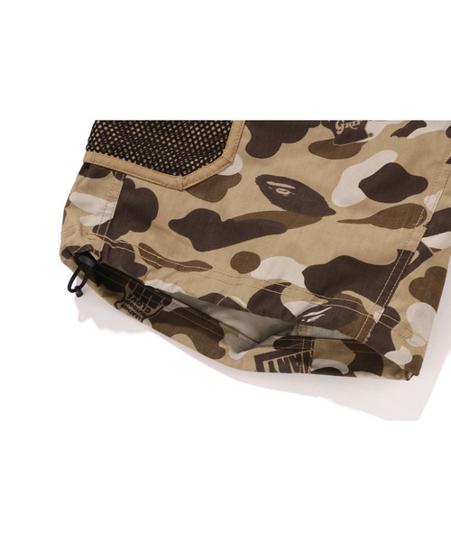 「A BATHING APE」 ショートパンツ「GRIP SWANYコラボ」 X-LARGE ベージュ メンズの画像