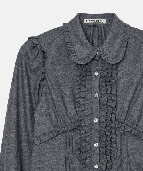 LE CIEL BLEU（ルシェルブルー）の「Pintuck Smock Tops（シャツ 