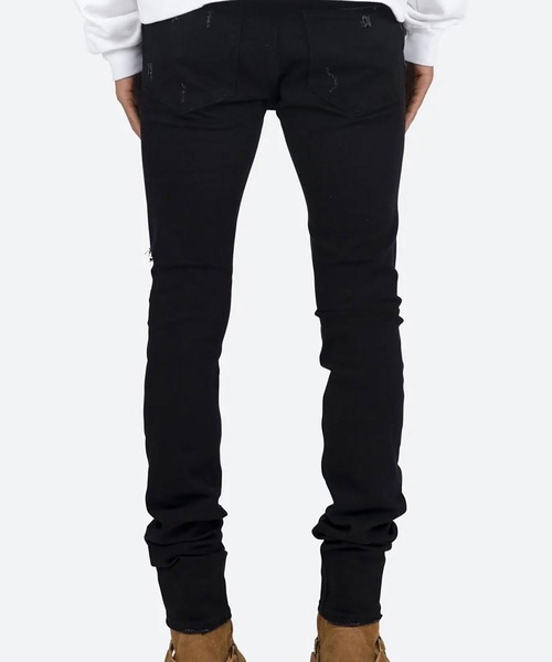 mnml（ミニマル） ジーンズ mnml「ミニマル」-X165 PAISLEY SKINNY FIT