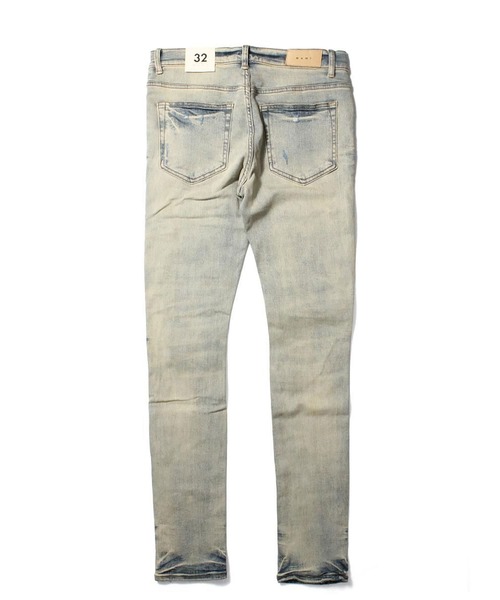 mnml（ミニマル） ジーンズ mnml「ミニマル」-X165 PAISLEY SKINNY FIT