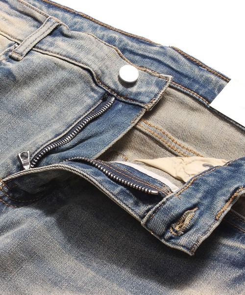 mnml（ミニマル） ジーンズ mnml「ミニマル」-X165 PAISLEY SKINNY FIT