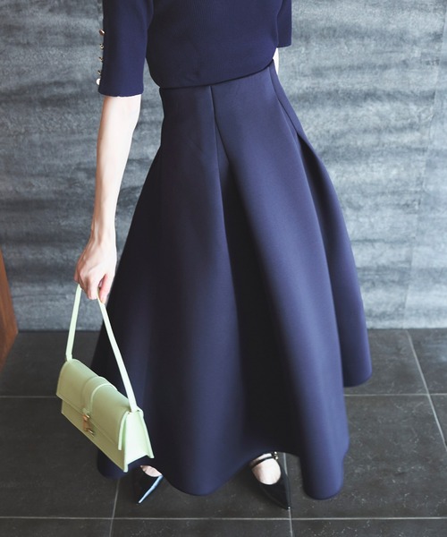 「RUIRUE BOUTIQUE」 フレアスカート M ブルー レディース_画像7