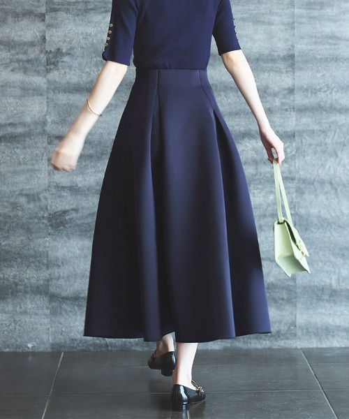 「RUIRUE BOUTIQUE」 フレアスカート M ブルー レディース_画像8