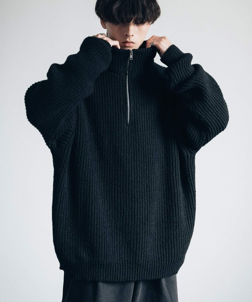 「Rocky Monroe」 長袖ニット X-LARGE ブラウン メンズ_画像8