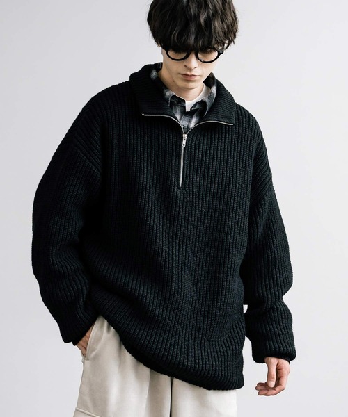 「Rocky Monroe」 長袖ニット X-LARGE ブラウン メンズ_画像9