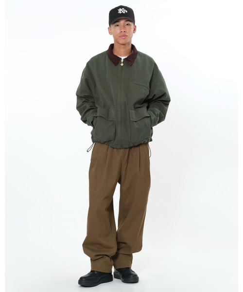 keboz イージーパンツ KEBOZ（ケボズ） パンツ COTTON TWILL EASY PANTS メンズ : ZOZOTOWN