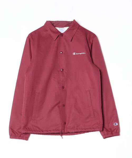 Champion（チャンピオン） コーチジャケット S レッド メンズ