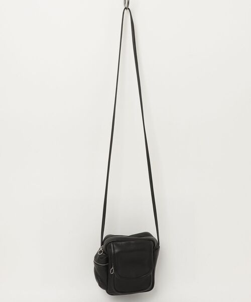 Aeta DEER LEATHER ショルダーバッグ - ブラック レディース 