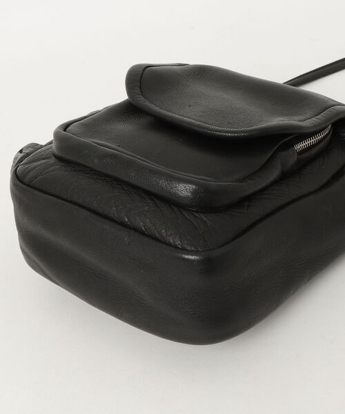 Aeta ショルダーバックブラック Aeta DEER LEATHER ショルダーバッグ - ブラック レディース