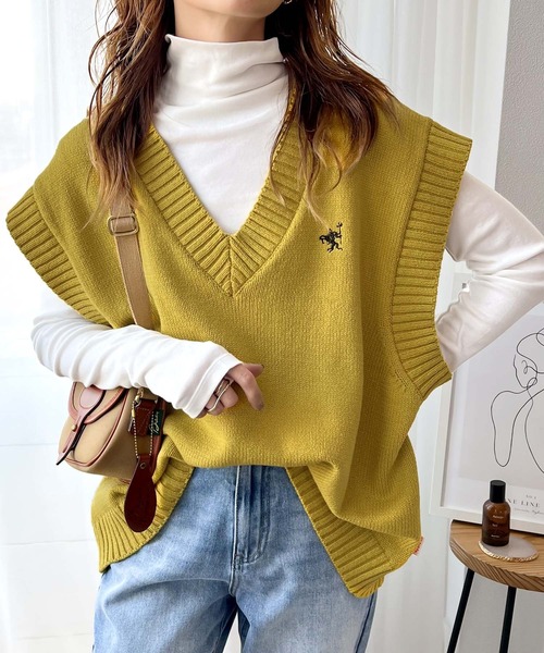 Java ニットベスト X-LARGE ホワイト レディース : ZOZOTOWN Yahoo!店