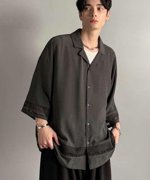 「Classical Origin」 セットアップ LARGE チャコールグレー メンズ_画像4