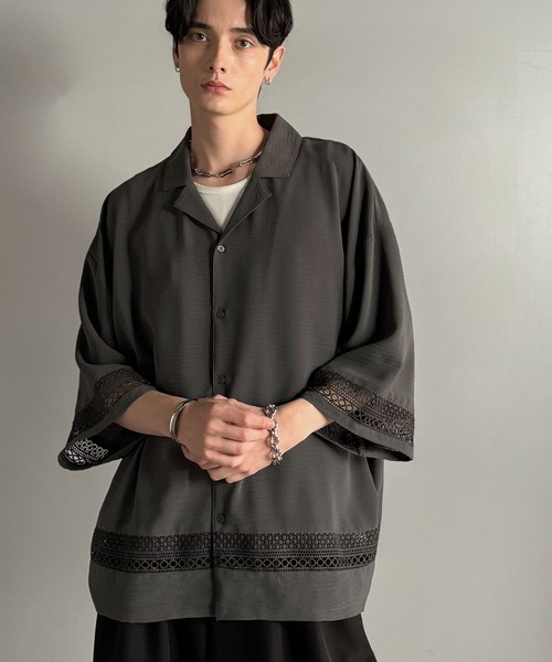 「Classical Origin」 セットアップ LARGE チャコールグレー メンズ_画像7