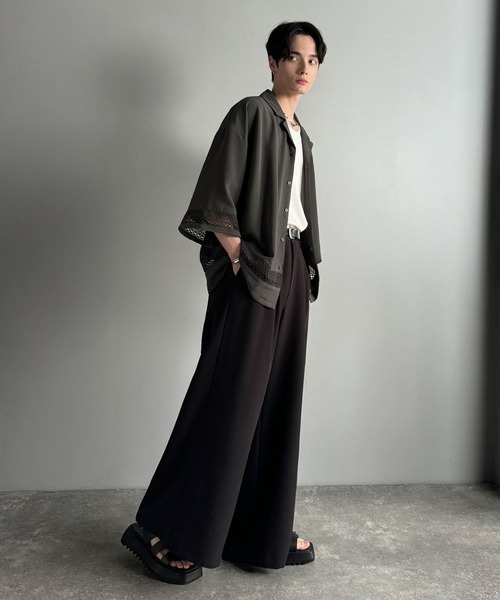 「Classical Origin」 セットアップ LARGE チャコールグレー メンズ_画像9