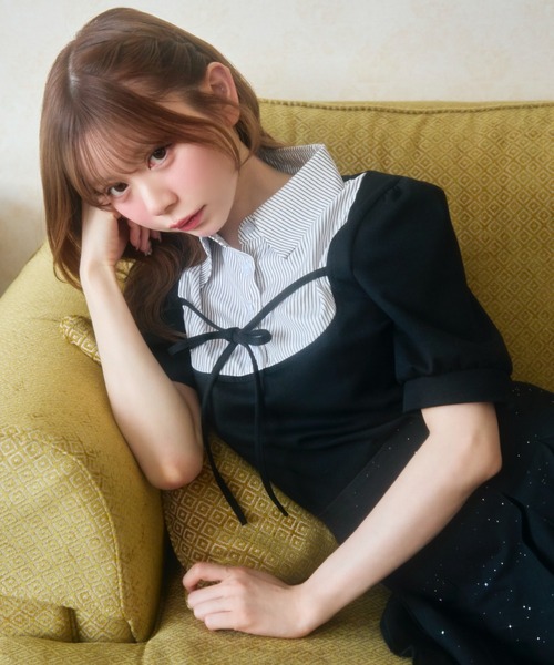 TITTY＆CO.（ティティーアンドコー） tシャツ ストライプシャツ