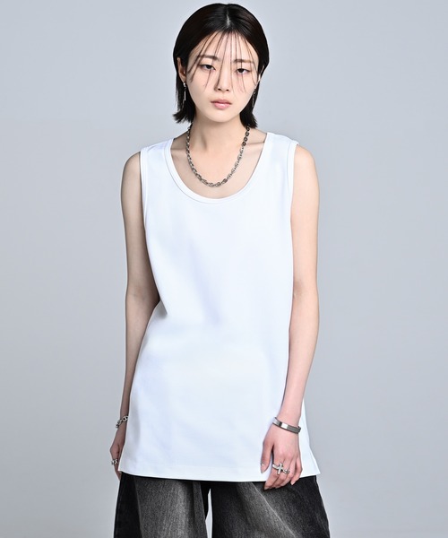 ADRER（アドラー） タンクトップ Punch Layered Oversize Tank Top