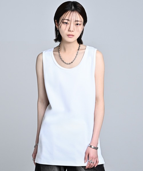 ADRER（アドラー） タンクトップ Punch Layered Oversize Tank Top