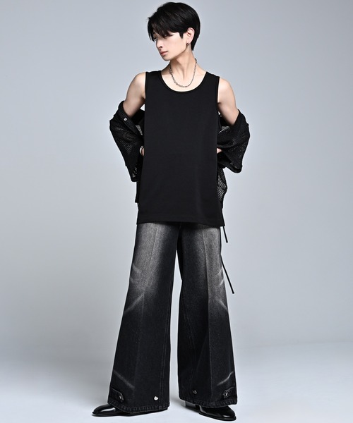 ADRER（アドラー） タンクトップ Punch Layered Oversize Tank Top