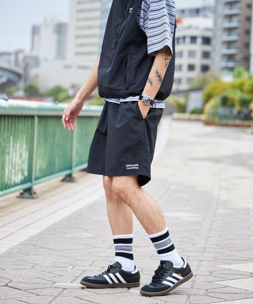「FFEIN」 ショートパンツ MEDIUM ネイビー メンズ_画像6