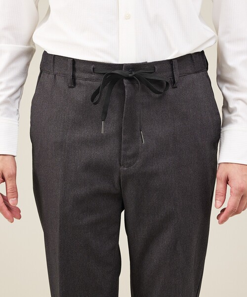 「ABAHOUSE GRAY」 スラックス 46 チャコールグレー メンズ_画像5