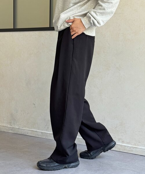 「CPCM」 スラックス MEDIUM ネイビー レディース_画像5